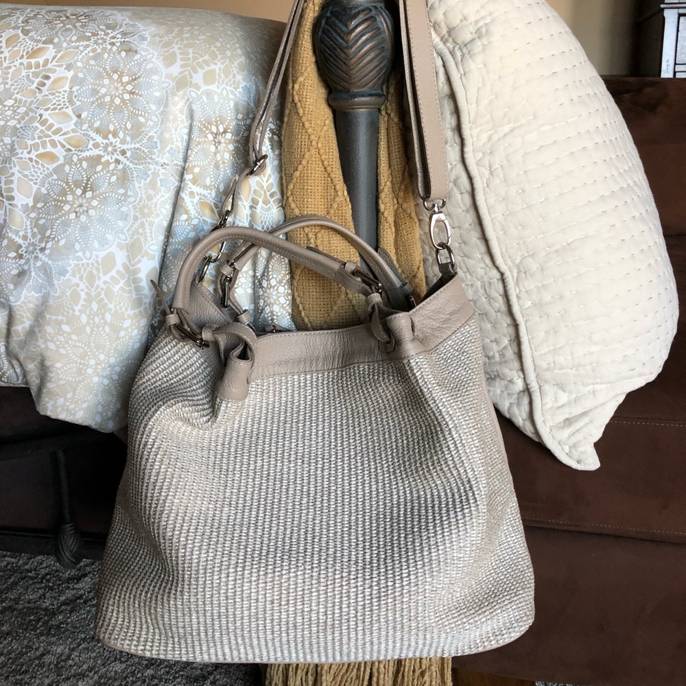 PULICATI SHOULDER BAG- Italian leather